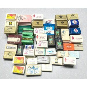 Vintage Hotel Motel Soap Travel Bars Lot of 125 Various Brands & Designs